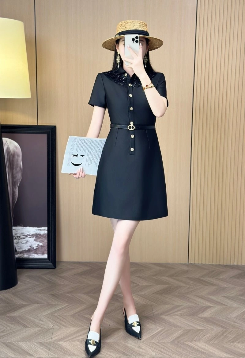 Christian Dior Dress ZipUp 114627