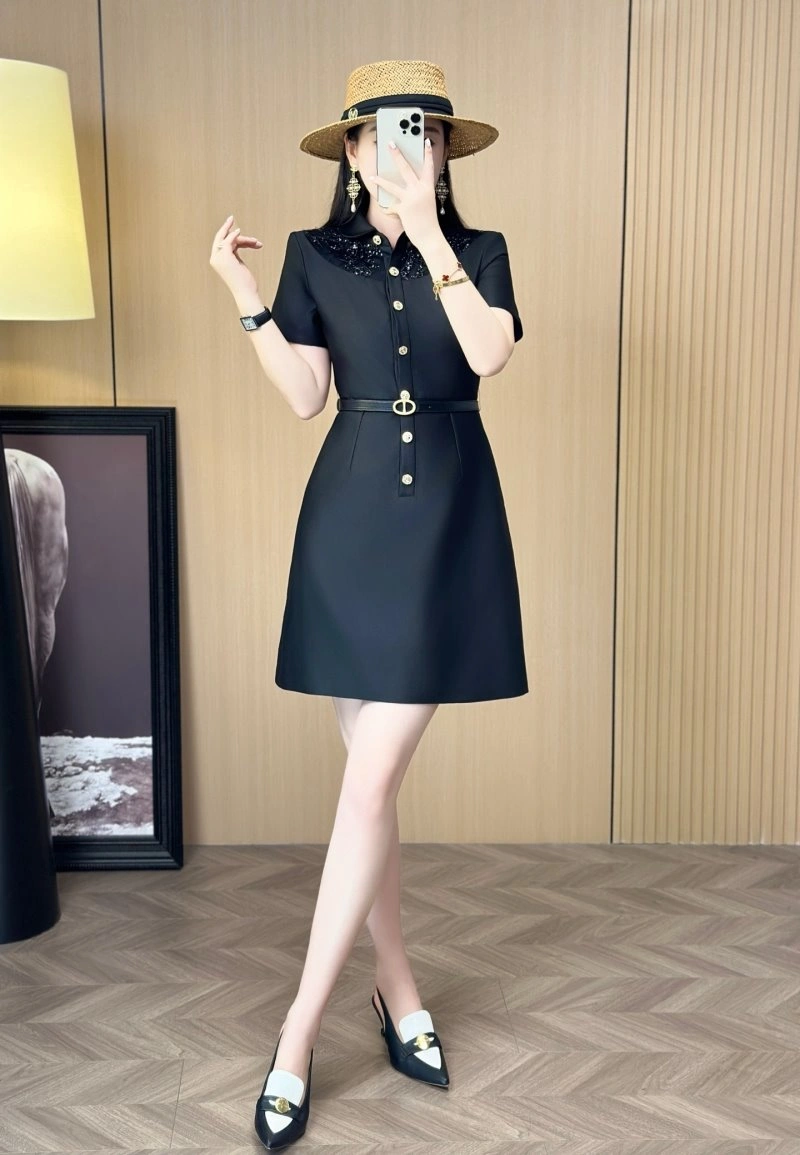 Christian Dior Dress ZipUp 114627