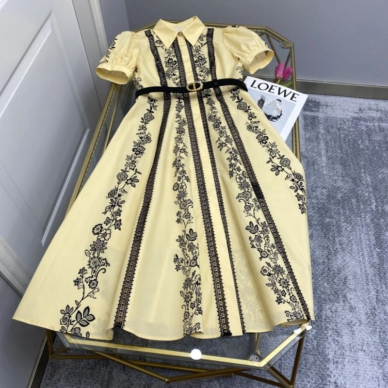 Vibrant Christian Dior Dress 113905