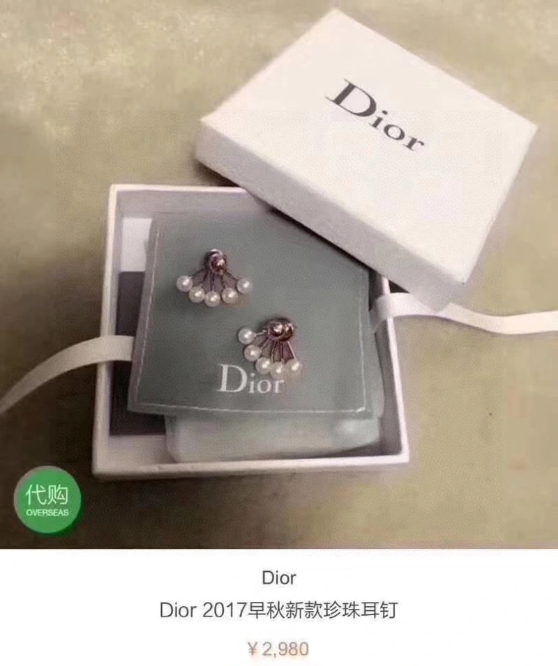 Original Christian Dior Earrings 236119