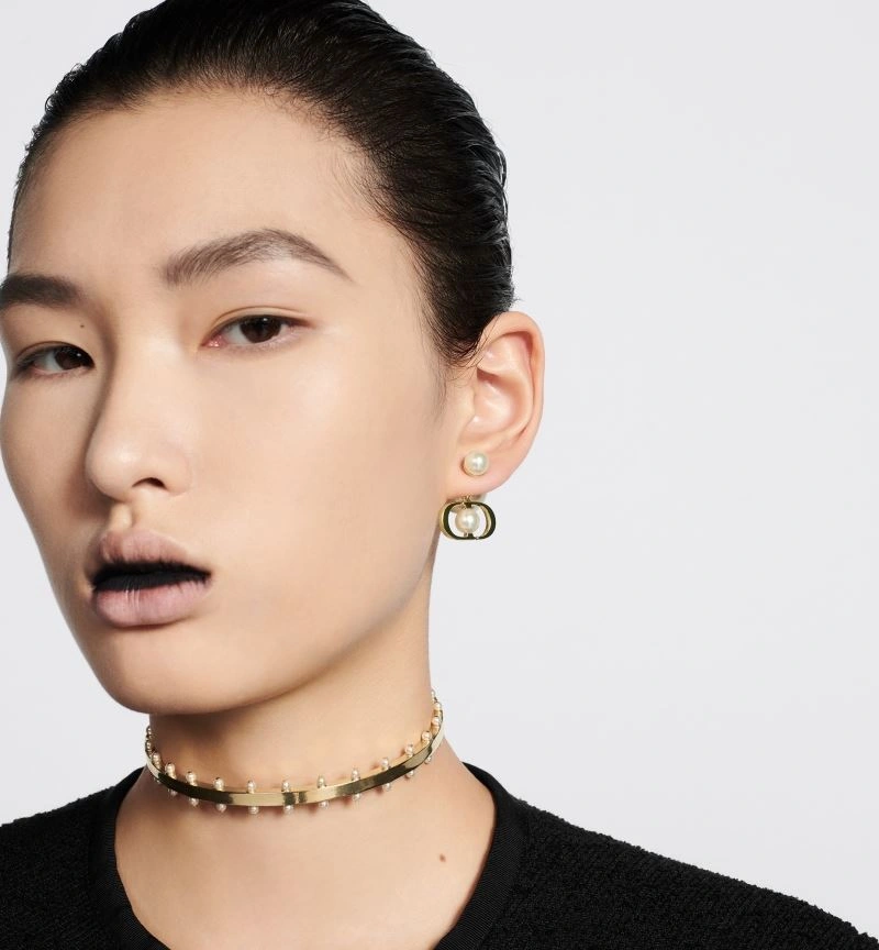 Christian Dior Earrings SmoothTexture 235908