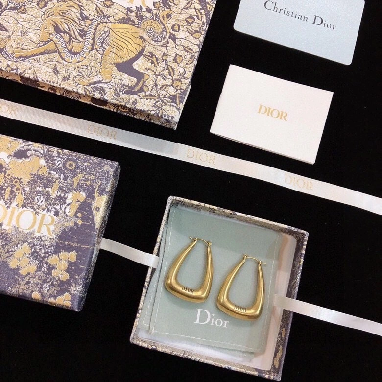 Christian Dior Earrings Stretchable 235891