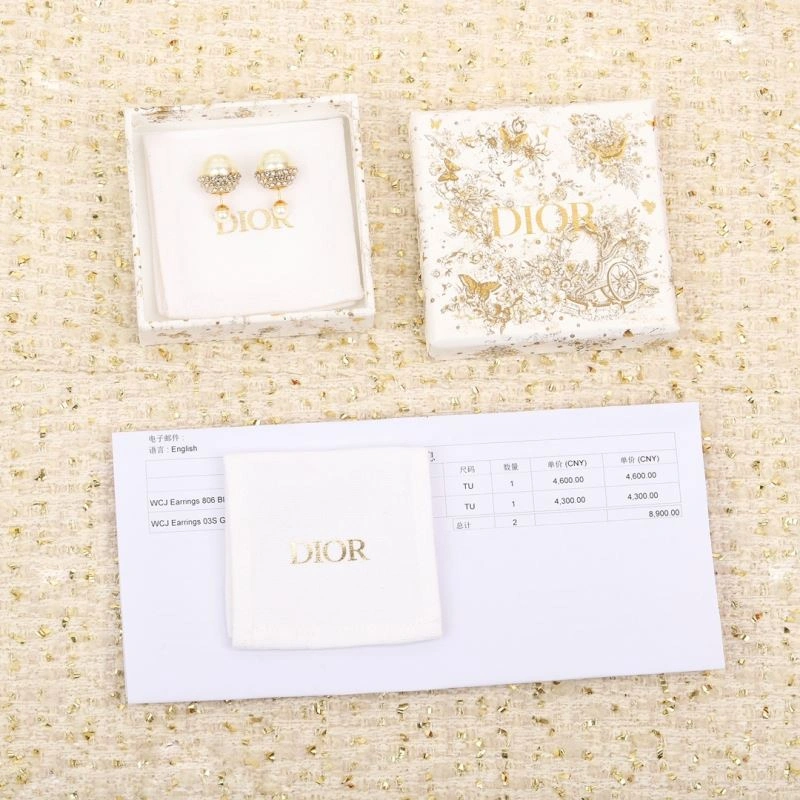 Christian Dior Earrings TravelReady 235775