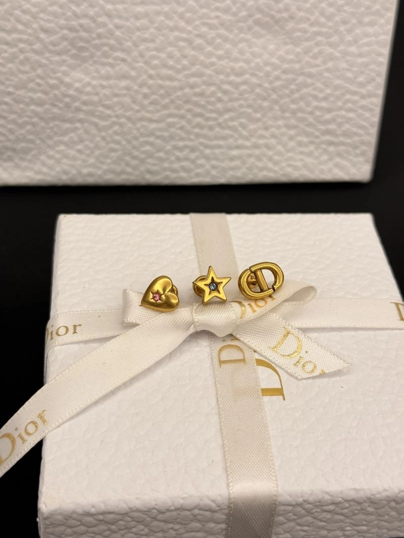 SmoothTexture Christian Dior Earrings 236348