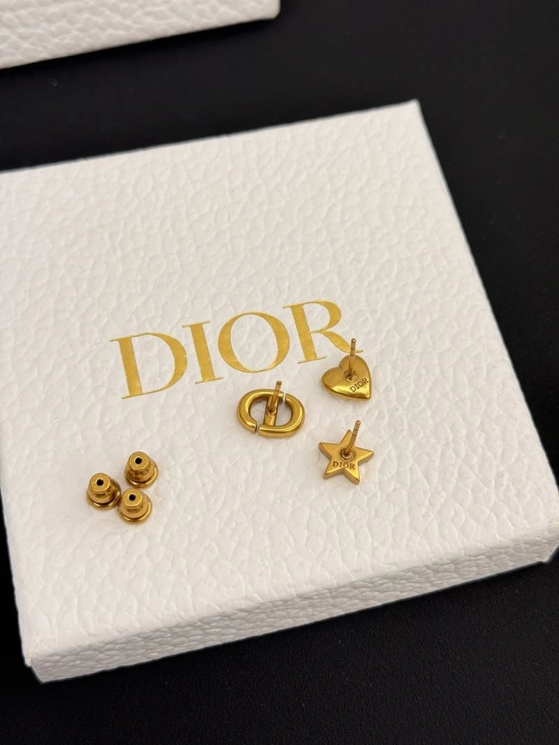 SmoothTexture Christian Dior Earrings 236348