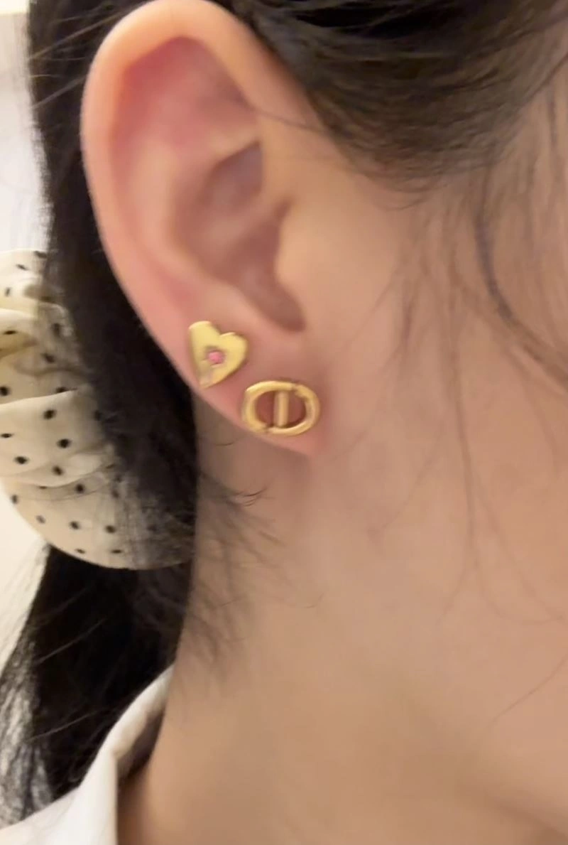 SmoothTexture Christian Dior Earrings 236348