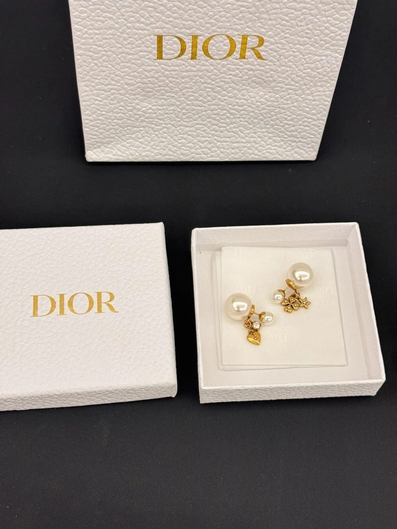 Compact Christian Dior Earrings 236332