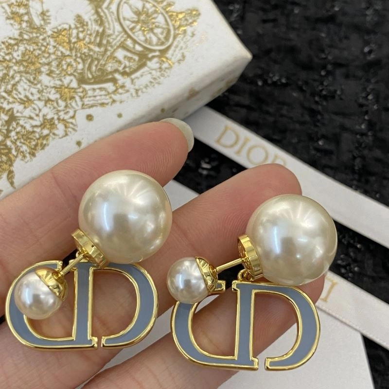 Christian Dior Earrings SmoothTexture 236303