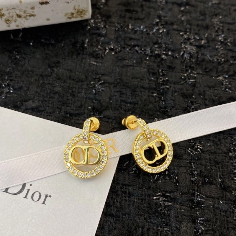 Christian Dior Earrings Colorful 236293