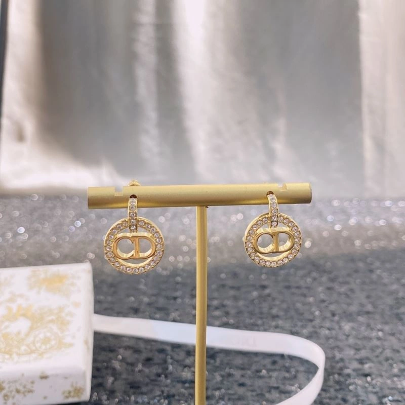Christian Dior Earrings Colorful 236293