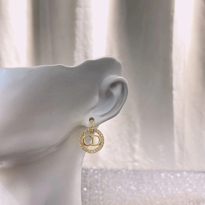 Christian Dior Earrings Colorful 236293