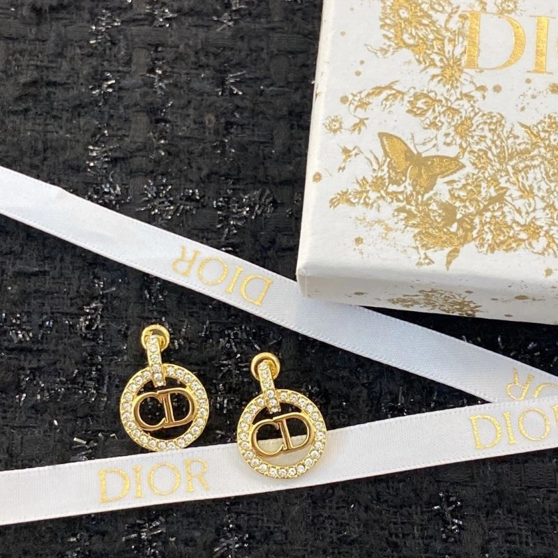 Christian Dior Earrings Colorful 236293