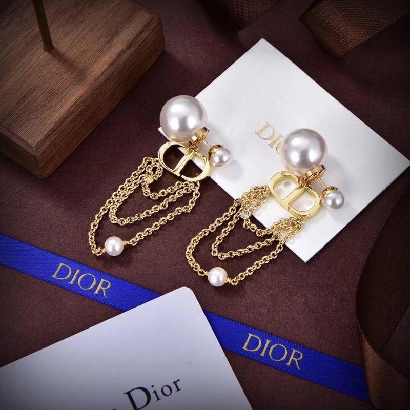 SmoothTexture Christian Dior Earrings 236153