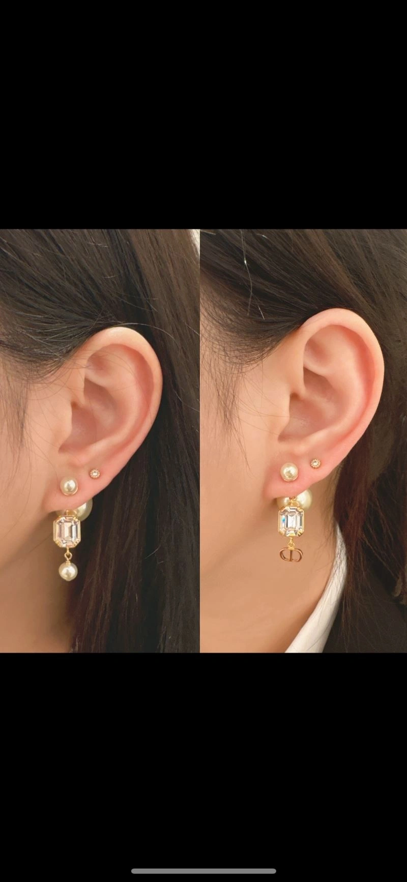 Functional Christian Dior Earrings 235601