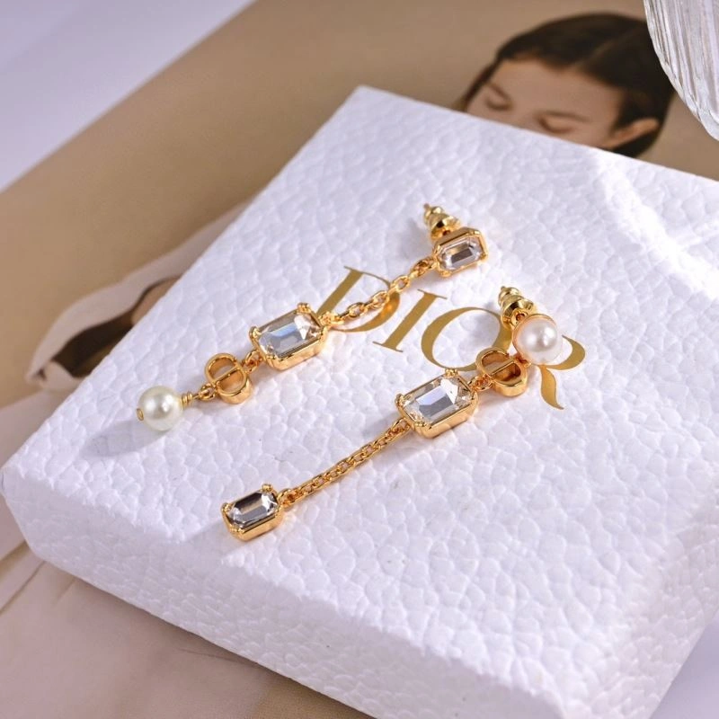 SmoothTexture Christian Dior Earrings 235526