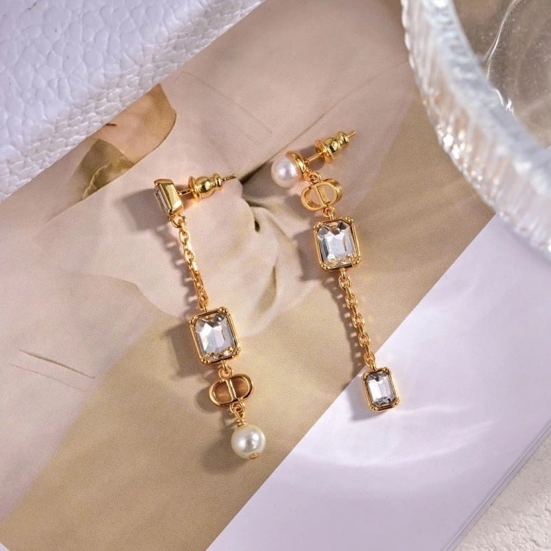 SmoothTexture Christian Dior Earrings 235526