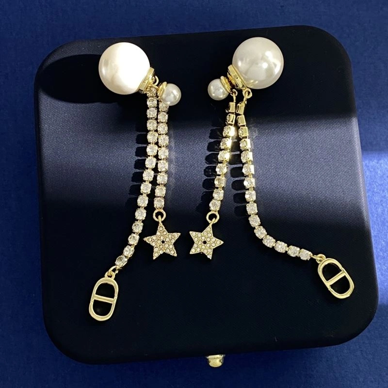 Bright Christian Dior Earrings 235578