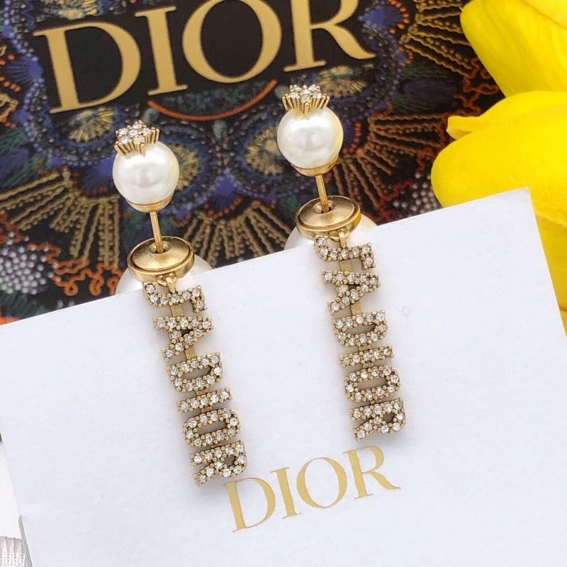 Christian Dior Earrings Sleek 235580