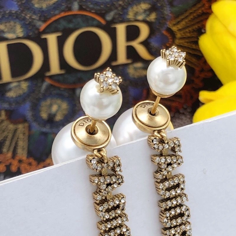 Christian Dior Earrings Sleek 235580
