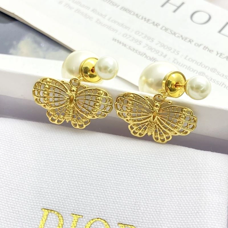 Christian Dior Earrings Sophisticated 235038