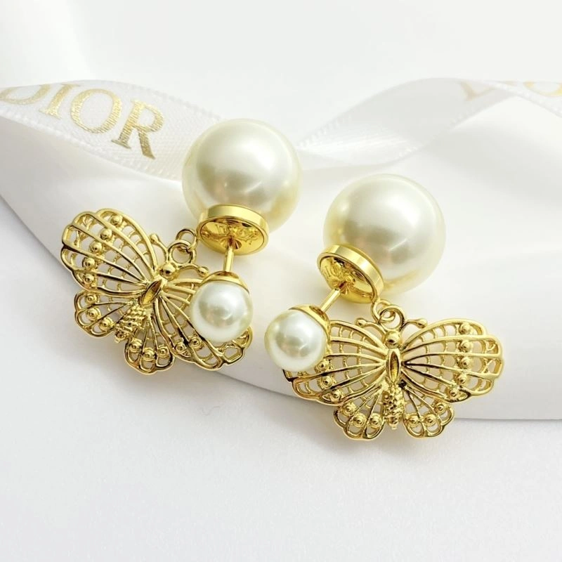 Christian Dior Earrings Sophisticated 235038