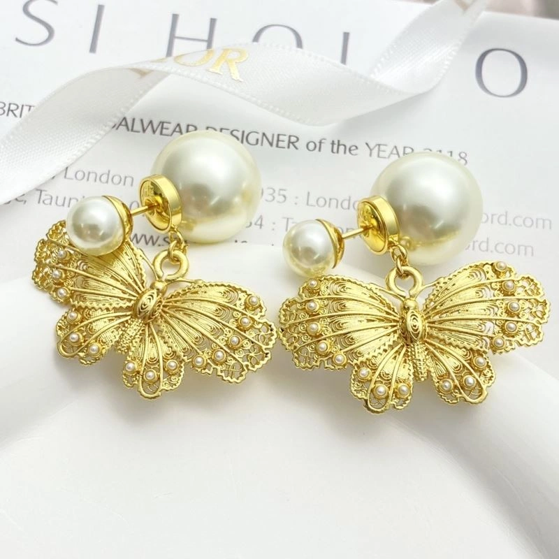 Christian Dior Earrings ZipUp 235003