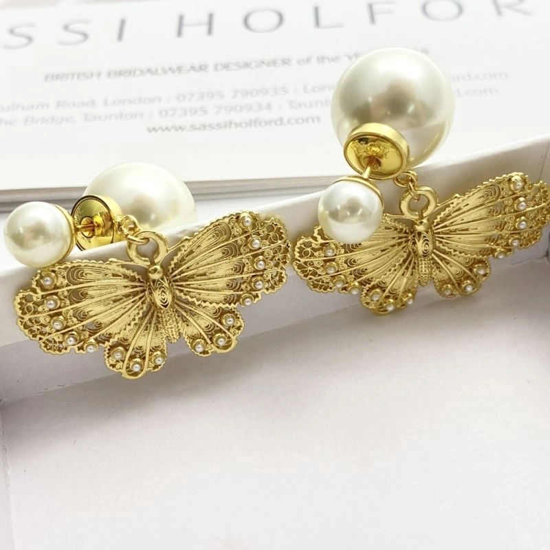 Christian Dior Earrings ZipUp 235003