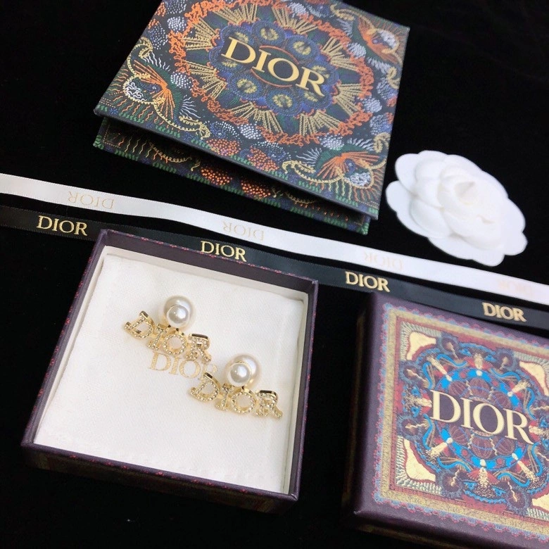 Christian Dior Earrings Fashionable 234985