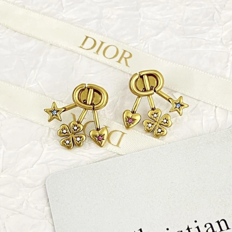 Colorful Christian Dior Earrings 234986