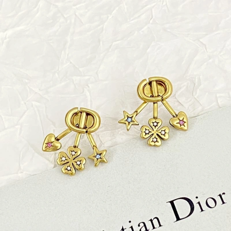 Colorful Christian Dior Earrings 234986