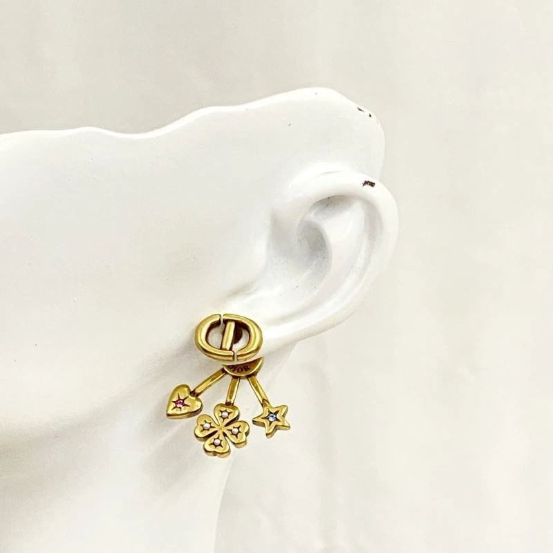 Colorful Christian Dior Earrings 234986