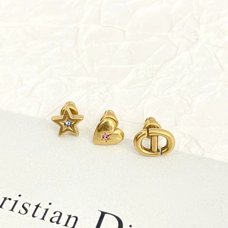 Christian Dior Earrings Bold 234980