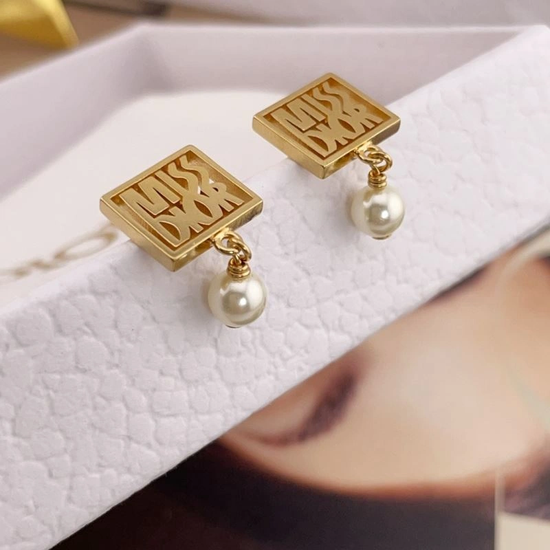 Christian Dior Earrings Neat 234964