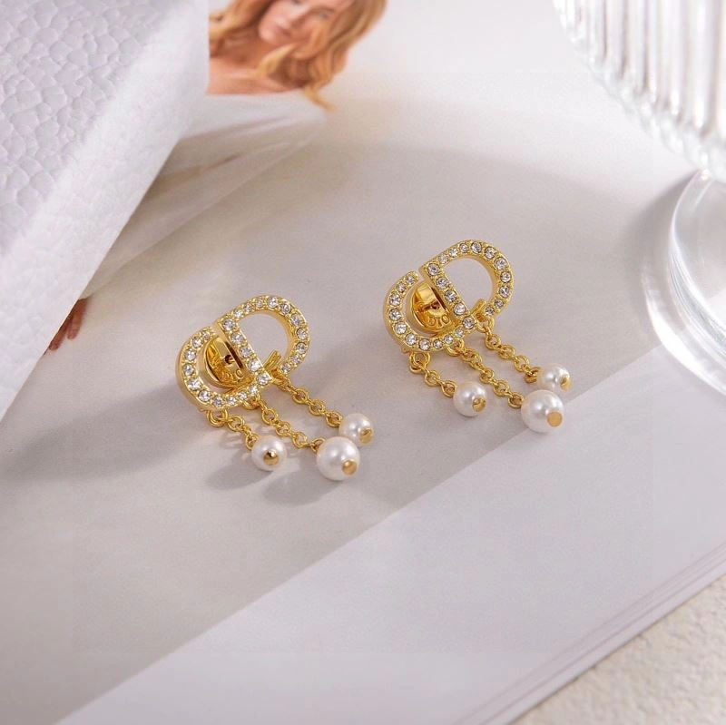 Christian Dior Earrings SmoothTexture 234955