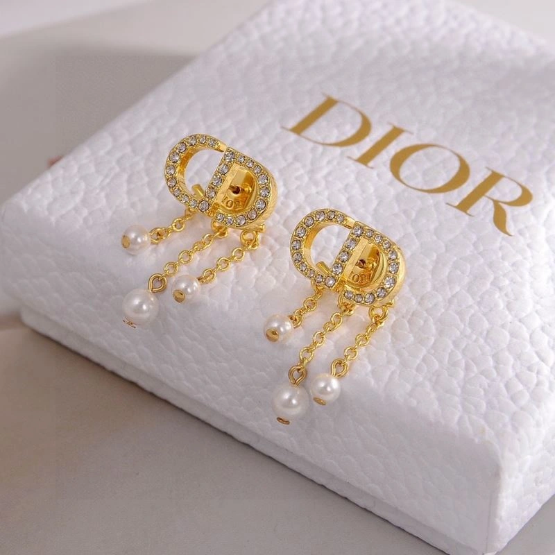 Christian Dior Earrings SmoothTexture 234955