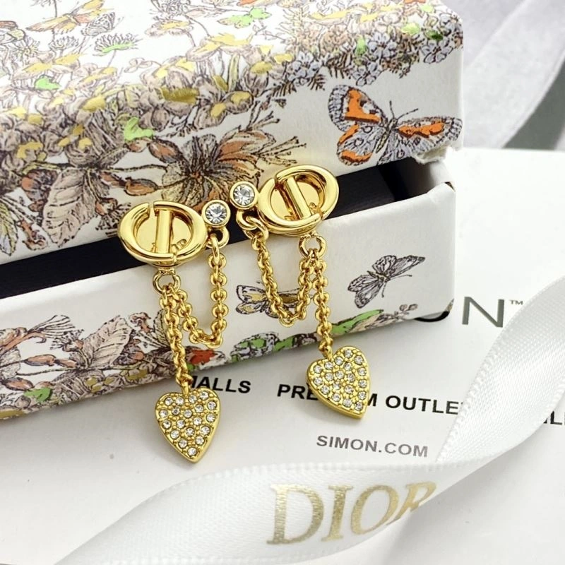 Colorful Christian Dior Earrings 234958