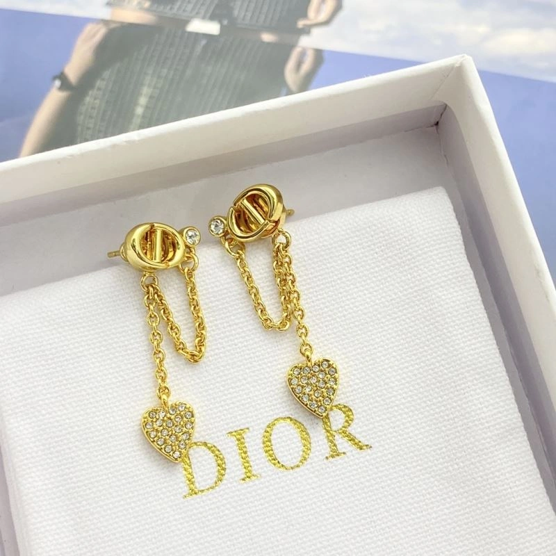 Colorful Christian Dior Earrings 234958