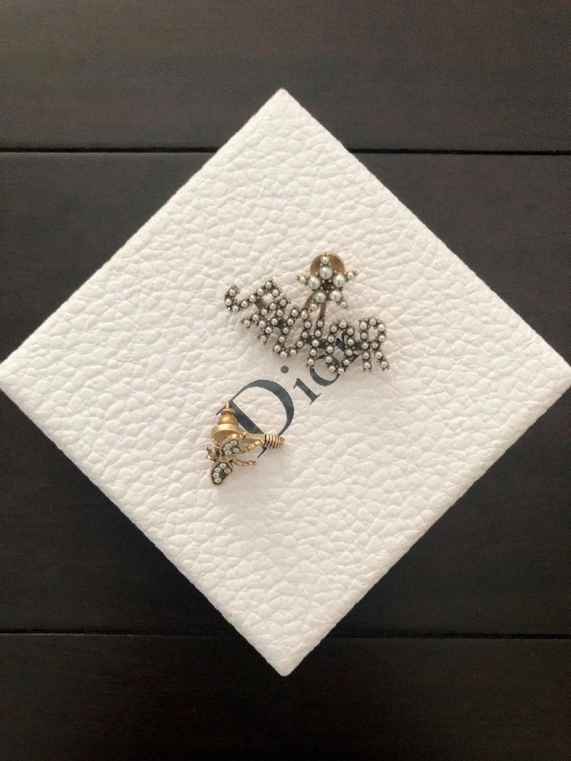 Christian Dior Earrings WrinkleFree 234996