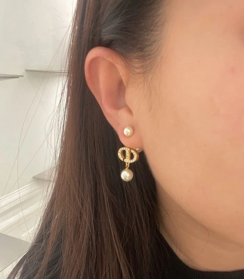 Christian Dior Earrings RelaxedFit 234876
