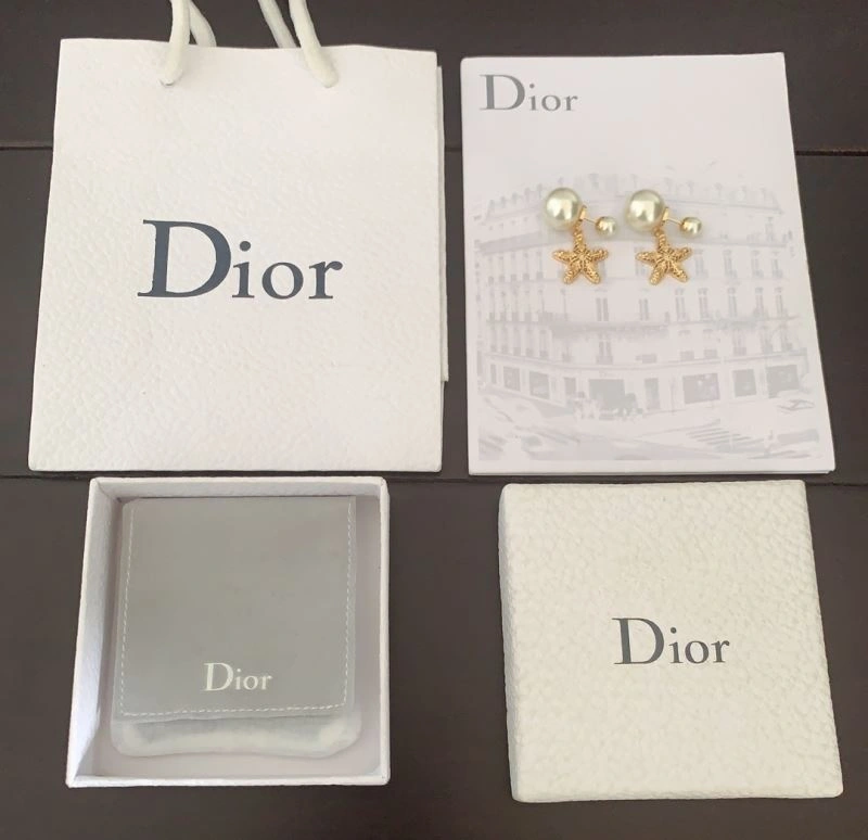 Christian Dior Earrings Breathable 234566