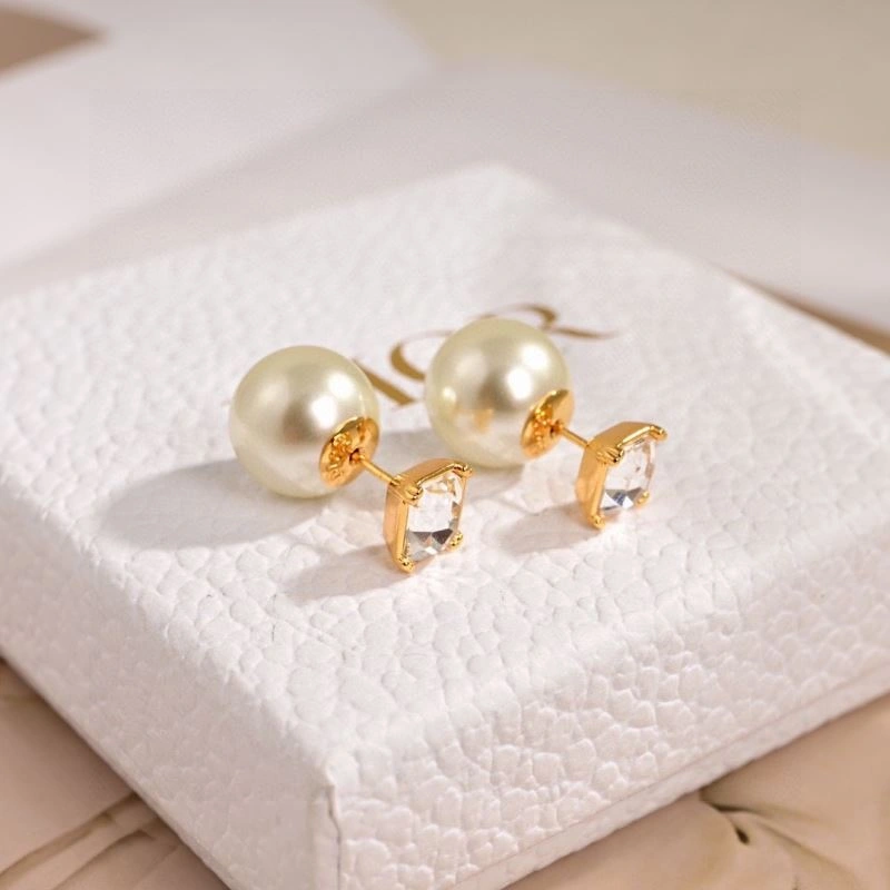 Compact Christian Dior Earrings 234567