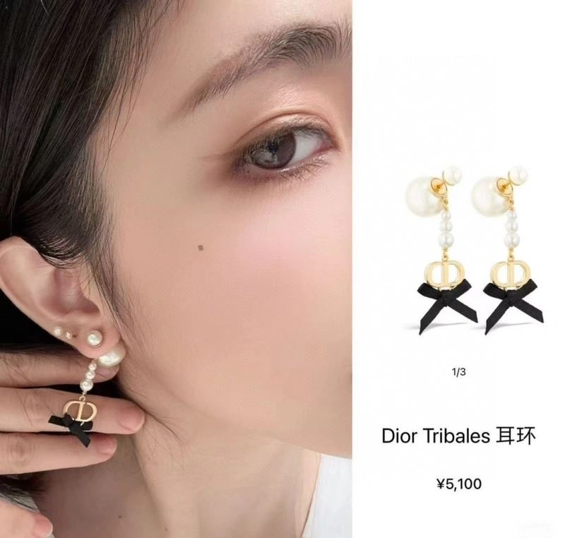 Christian Dior Earrings Durable 234578