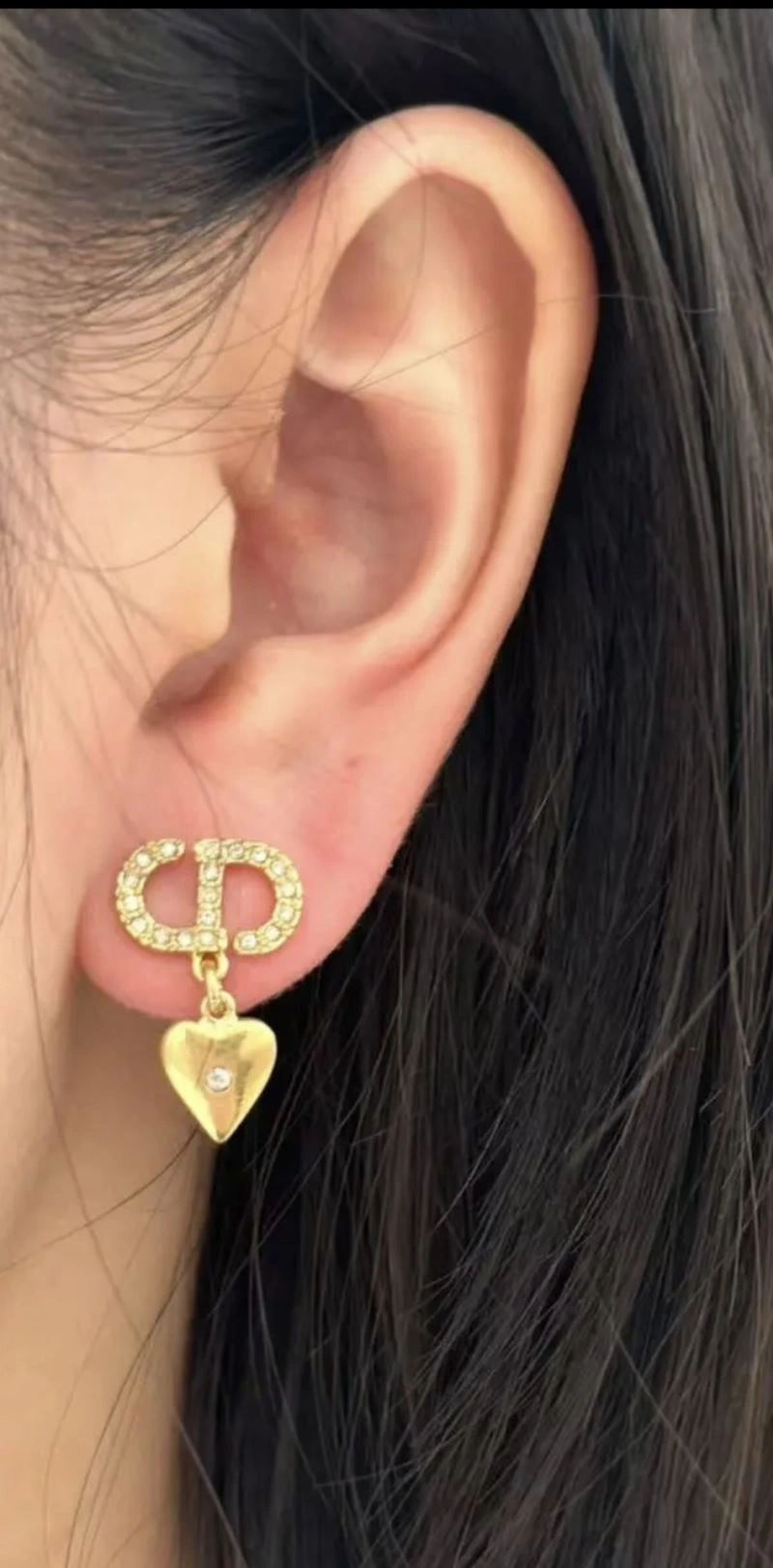 Christian Dior Earrings Packable 234507