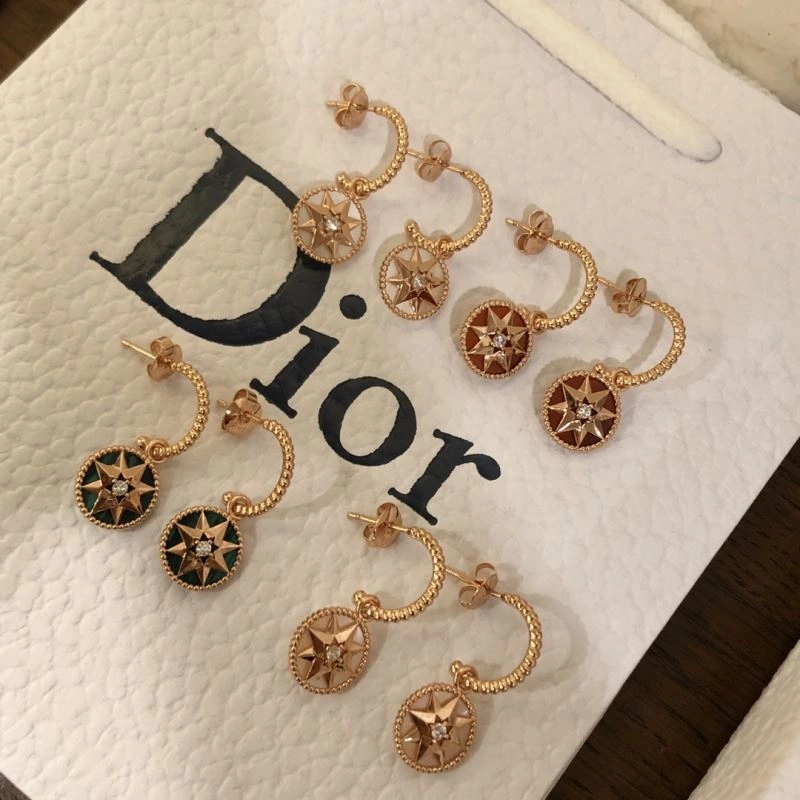 Christian Dior Earrings SmoothTexture 234489