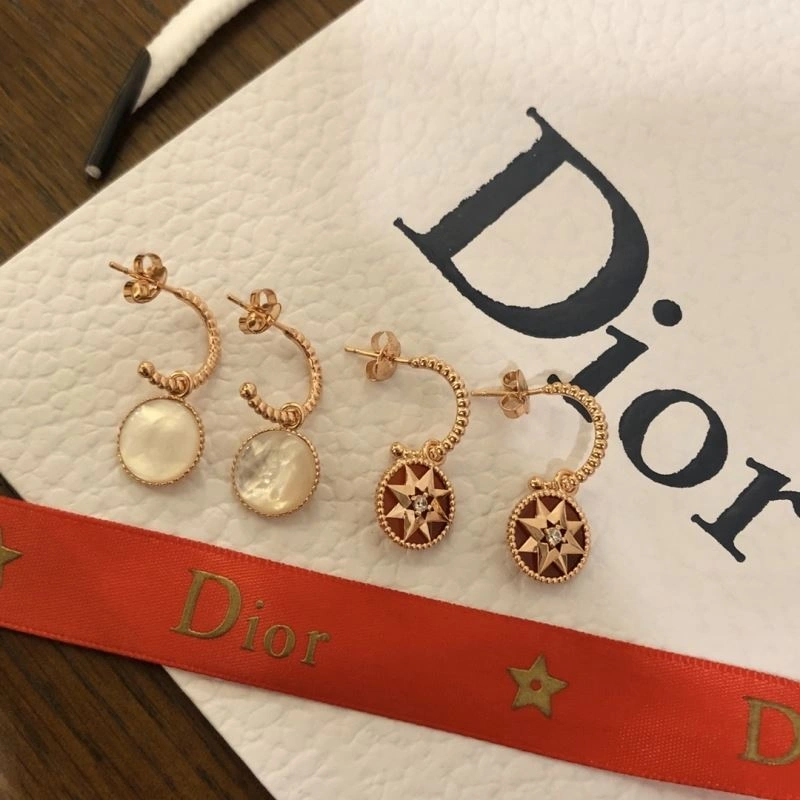 Christian Dior Earrings SmoothTexture 234489