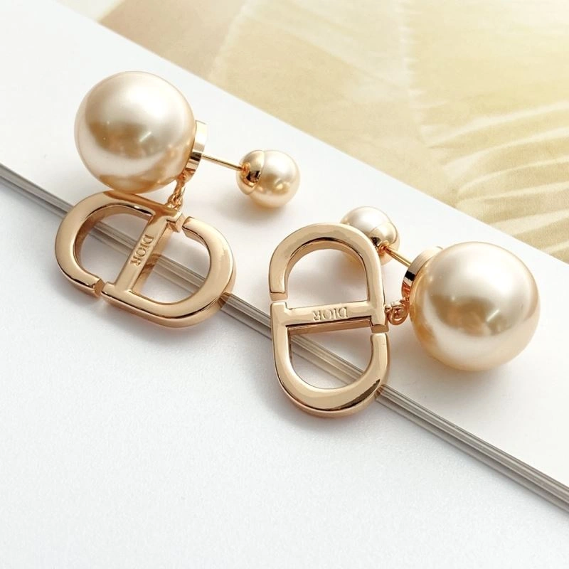 Compact Christian Dior Earrings 234484