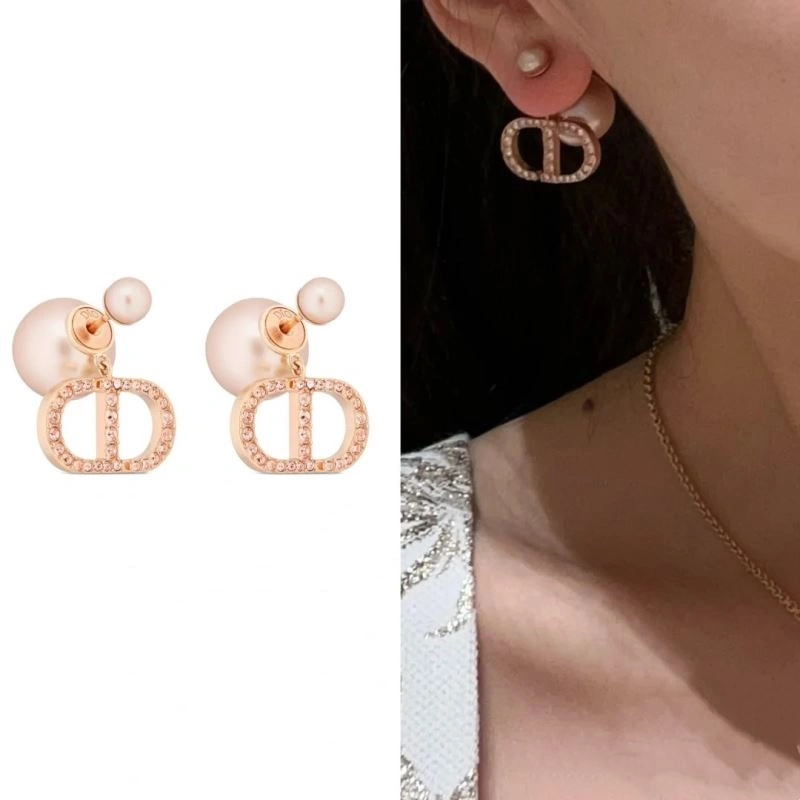 Compact Christian Dior Earrings 234484