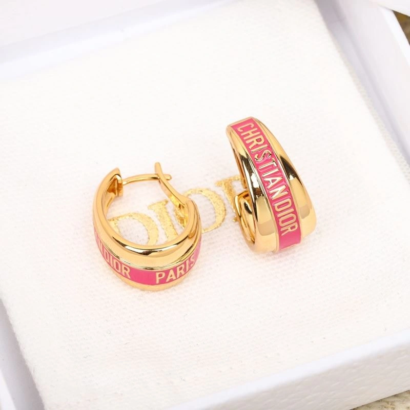 SmoothTexture Christian Dior Earrings 234496