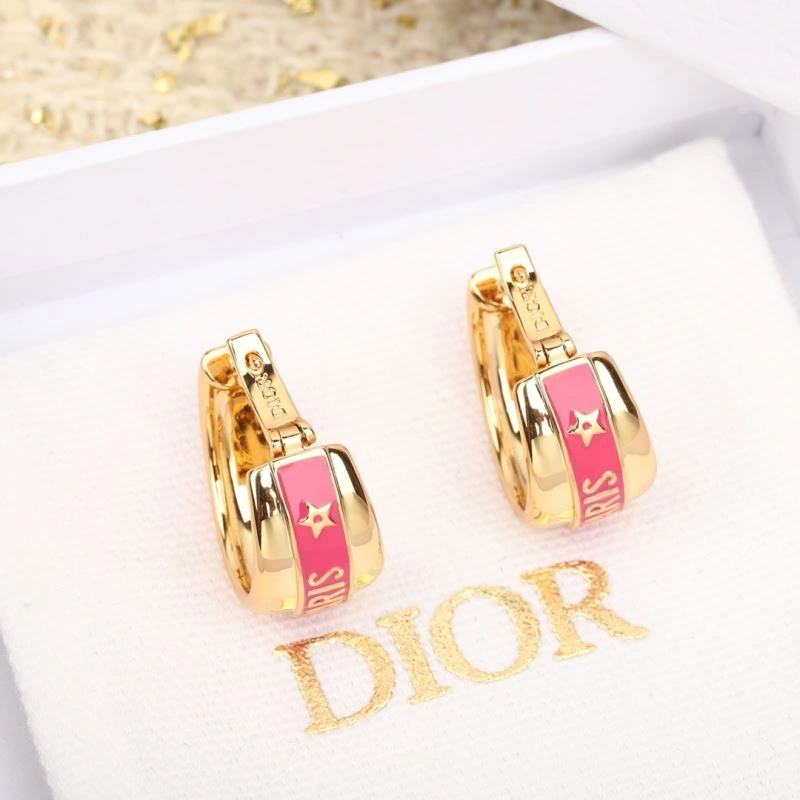 SmoothTexture Christian Dior Earrings 234496