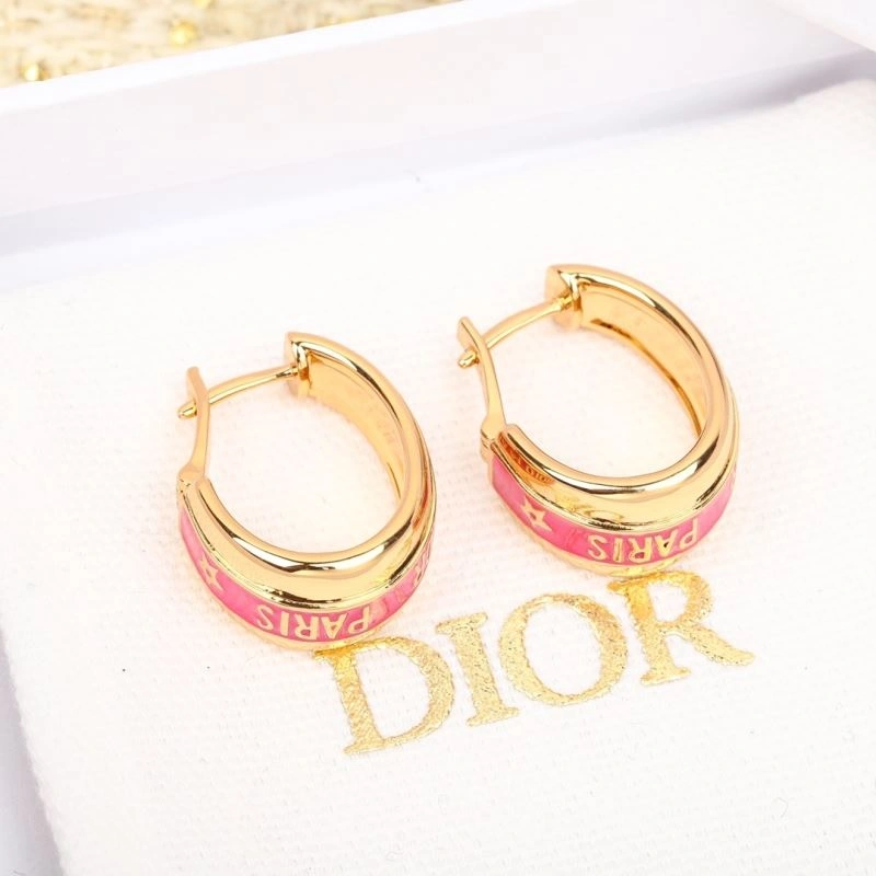 SmoothTexture Christian Dior Earrings 234496